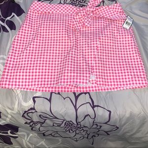 Crown and Ivy Gingham Skort